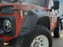 Расширители колесных арок Lada Niva 3-дверная (максимальный рез) ТКН21ТР