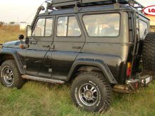 Расширители колесных арок UAZ Hunter (резаные арки) ТКУ04