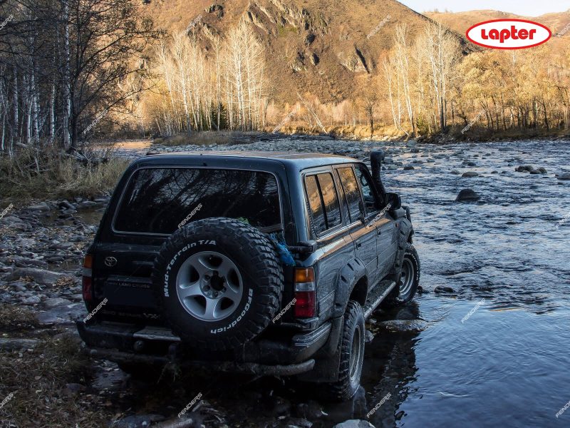 Расширители колесных арок Toyota Land Cruiser 80 (передние 80 мм, задние 80 мм) TLC80
