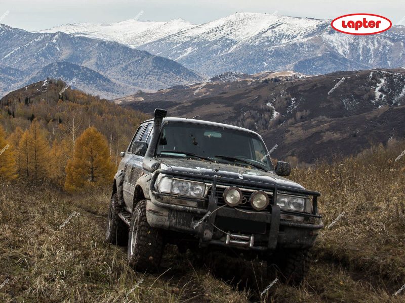 Расширители колесных арок Toyota Land Cruiser 80 (передние 80 мм, задние 80 мм) TLC80