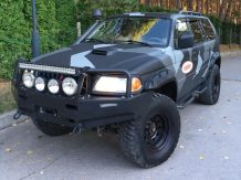 Расширители колесных арок Mitsubishi Pajero Sport (вылет 70 мм) под силовой бампер MPS