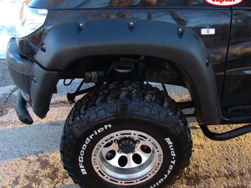 Расширители колесных арок UAZ Patriot Pickup дорестайл (до 2015г.) (с накладками на бампер) ТКУ31Р