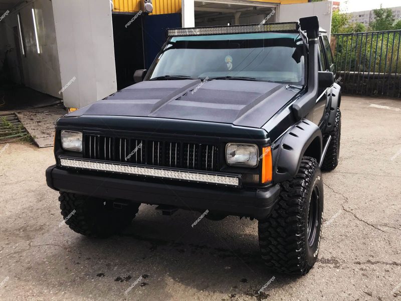 Расширители колесных арок Jeep Cherokee XJ (передние 120 мм, задние 90 мм) JC