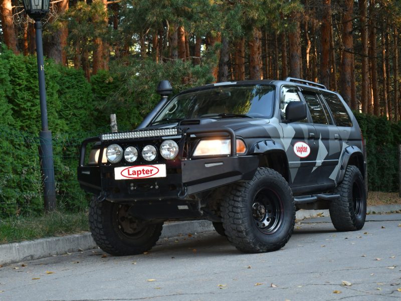 Расширители колесных арок Mitsubishi Pajero Sport (вылет 70 мм) под силовой бампер MPS