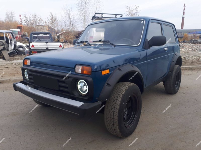 Расширители колесных арок Lada Niva 3-дверная под резаные арки ТКН21