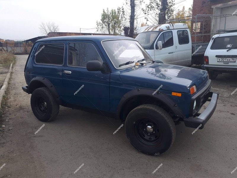Расширители колесных арок Lada Niva 3-дверная под резаные арки ТКН21