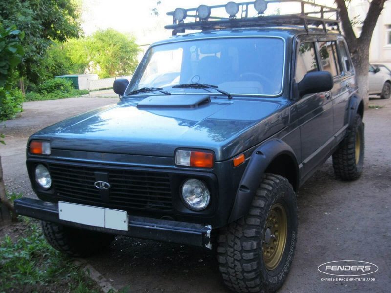 Расширители колесных арок Lada 4X4 5D (резаные арки) ТКН2131