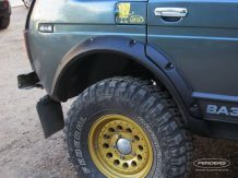 Расширители колесных арок Lada 4X4 5D (резаные арки) ТКН2131