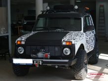 Расширители колесных арок Lada Niva 3-дверная под резаные арки ТКН21