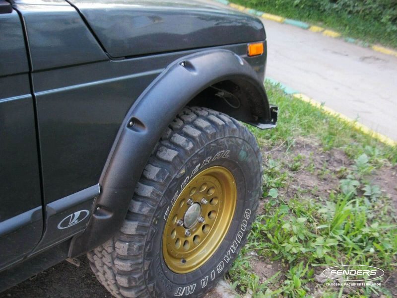 Расширители колесных арок Lada 4X4 5D (резаные арки) ТКН2131