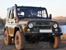Расширители колесных арок UAZ Hunter (резаные кромки крыльев) ТКУ05