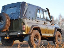 Расширители колесных арок UAZ Hunter (резаные кромки крыльев) ТКУ05