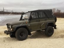 Расширители колесных арок UAZ Hunter (резаные кромки крыльев) ТКУ05
