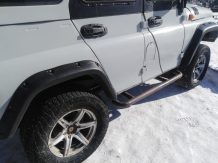 Расширители колесных арок UAZ Hunter предние стандартные, задние резаные арки ТКУ03/05