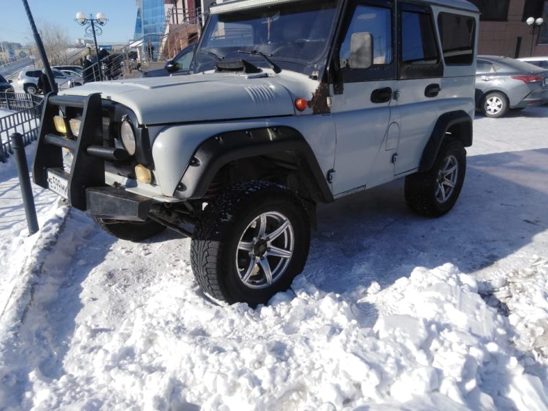 Расширители колесных арок UAZ Hunter предние стандартные, задние резаные арки ТКУ03/05