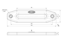 Клюз металлокомпозитный FENDERS 255мм