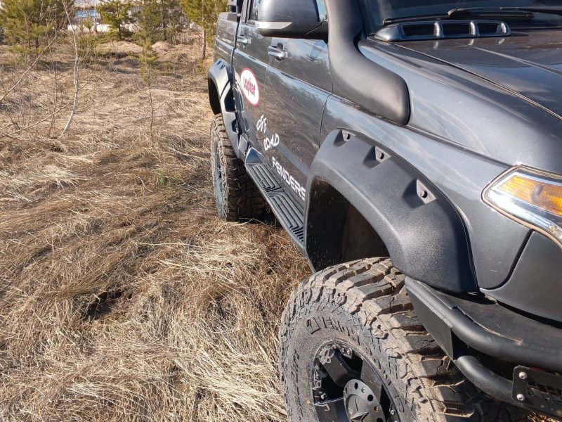 Расширители колесных арок UAZ Patriot Pickup Рестайлинг (без накладок на бампер) ТКУ31 PRC
