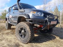 Расширители колесных арок UAZ Patriot Pickup Рестайлинг (без накладок на бампер) ТКУ31 PRC