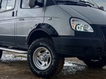 Расширители колесных арок GAZ Соболь, Баргузин только на перед SB Pered