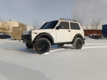 Расширители колесных арок Lada Niva 3-дверная под резаные арки 21L