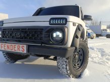 Расширители колесных арок Lada Niva 3-дверная под резаные арки 21L